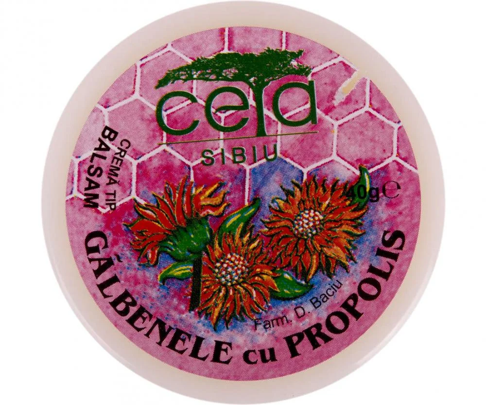 Ceta Sibiu Unguent cu galbenele si propolis 40 g