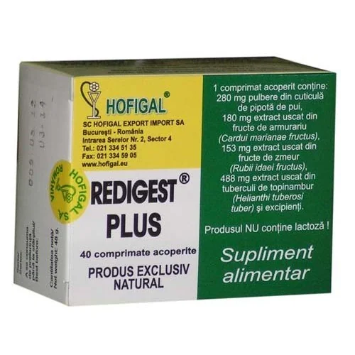 Redigest Plus 40 comprimate