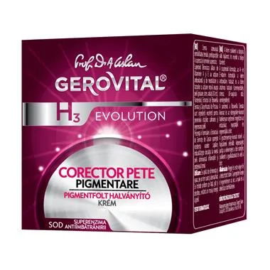 Gerovital H3 Evolution Corector pete pigmentare 50 ml
