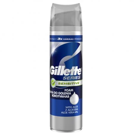 Gillette Series Sensitive Spuma de ras 250ml