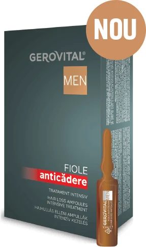 Gerovital Men Fiole par anticadere 10 ml 10 bucati