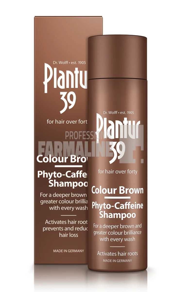 Plantur 39 Color Brown Phyto-Caffeine Sampon 250 ml