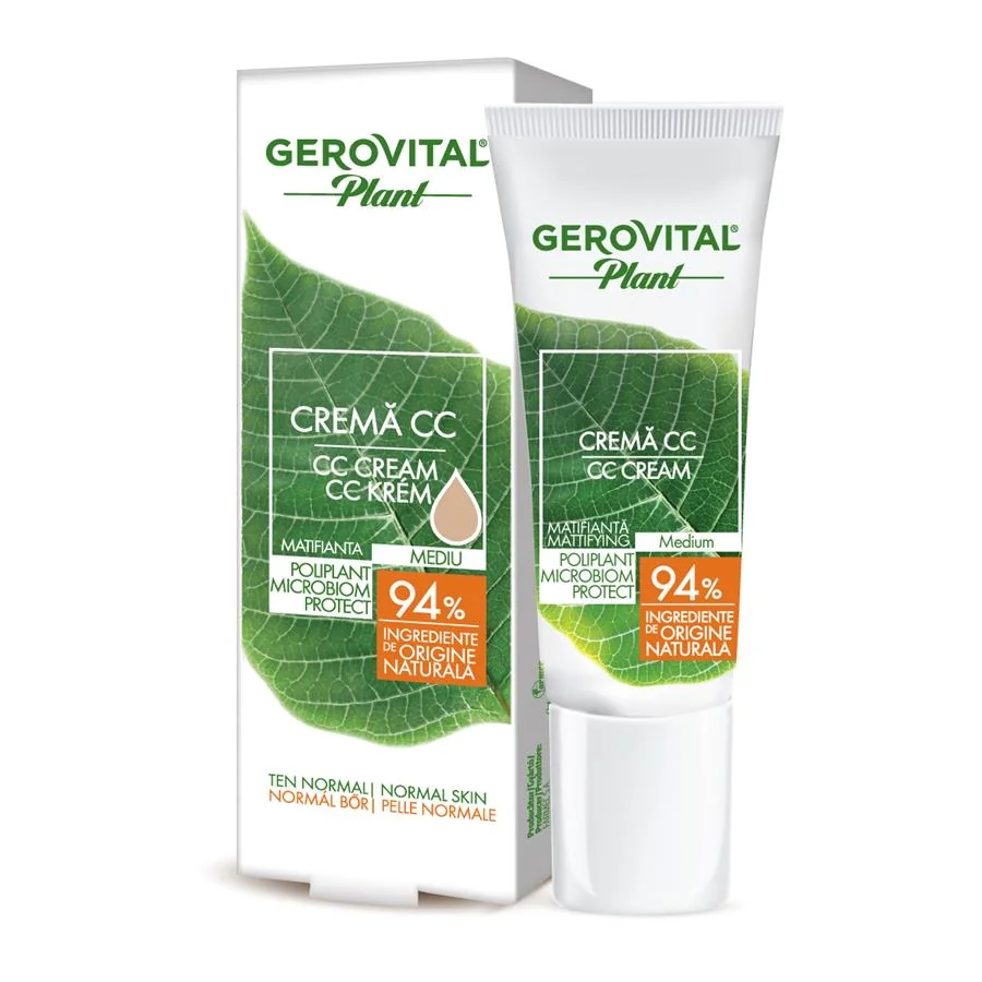 Gerovital Plant Microbiom Protect Crema anticearcan antirid 30 ml