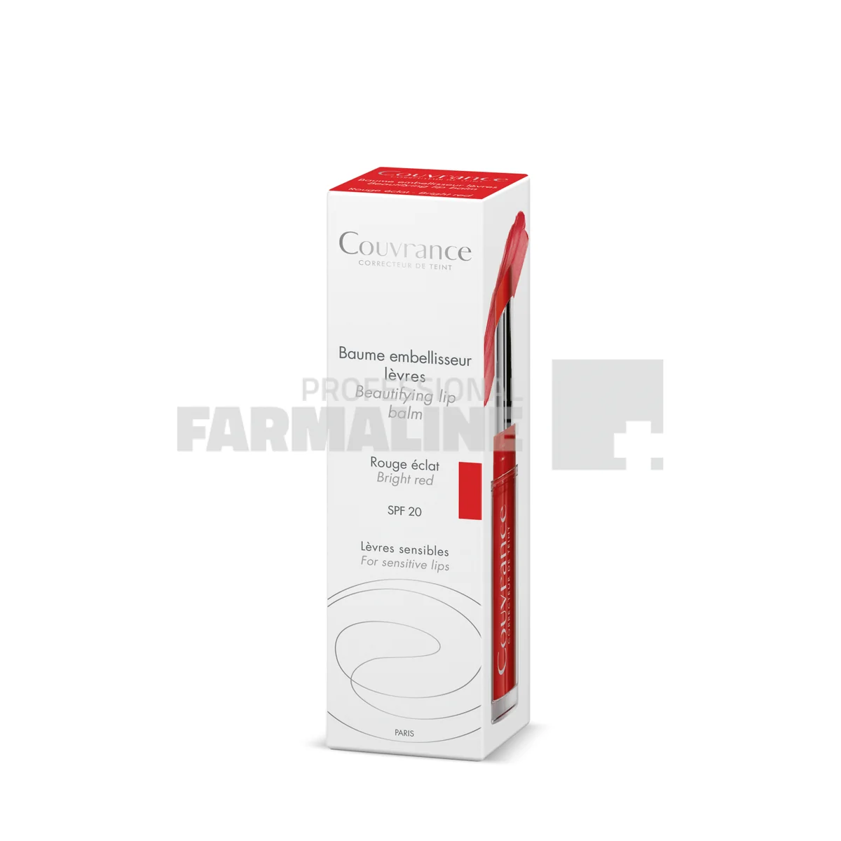 Avene Couvrance Ruj rosu SPF20 3g