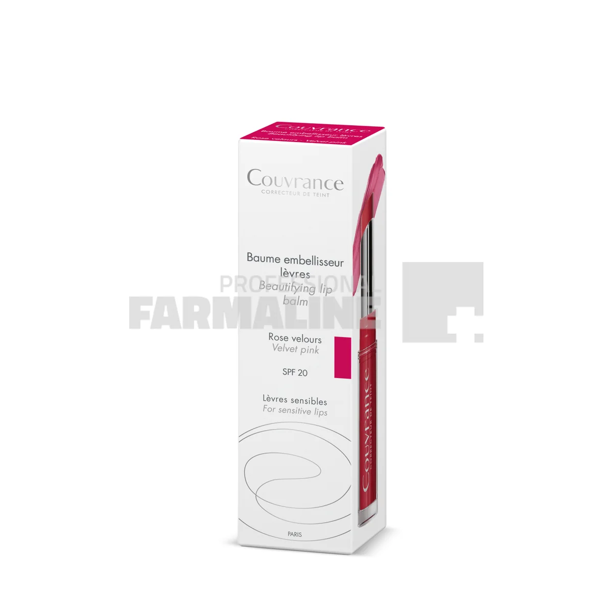 Avene Couvrance Ruj roz SPF20 3 g