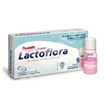 Lactoflora protectie intestinala copii 5 fiole 7ml
