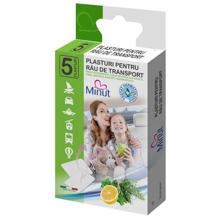 Minut Plasture pentru rau de transport 5 bucati