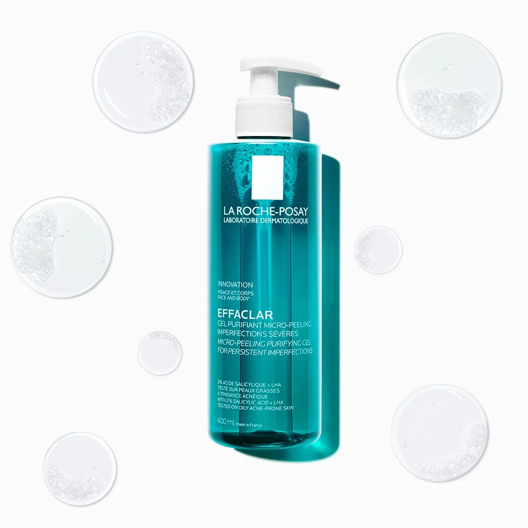 La Roche Posay Effaclar Gel purifiant micro -exfoliant imperfectiuni severe  400ml