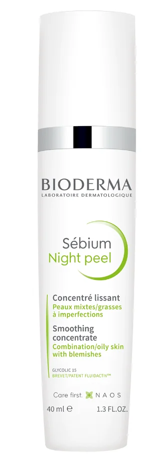 Bioderma Sebium Night Peeel Ser cu efect de peeling 40ml