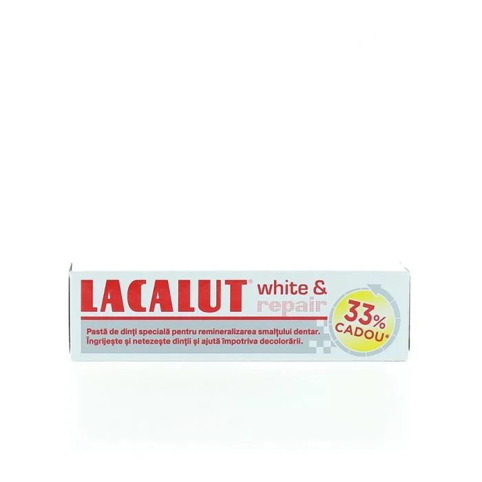 Lacalut White & Repair Pasta de  dinti  100ml (33% Cadou)