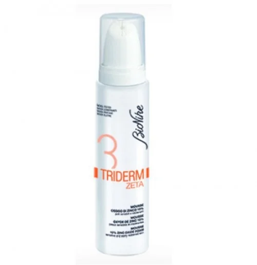 Bionike Triderm Zeta Spuma cu oxid de zinc 10% 100 ml