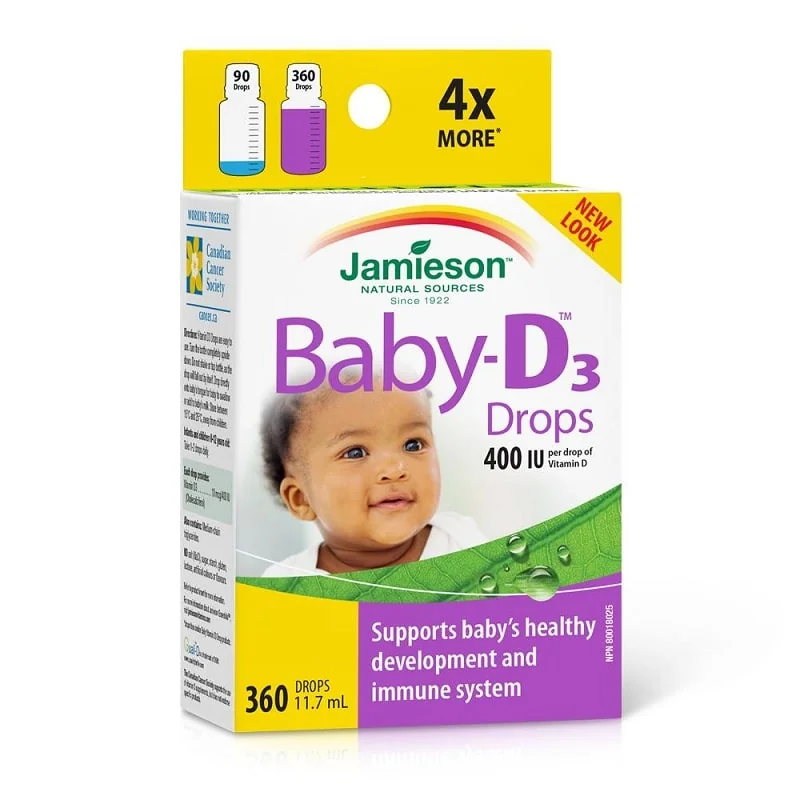 Jamieson Vitamina D3 400 U.I pentru copii 11.7 ml