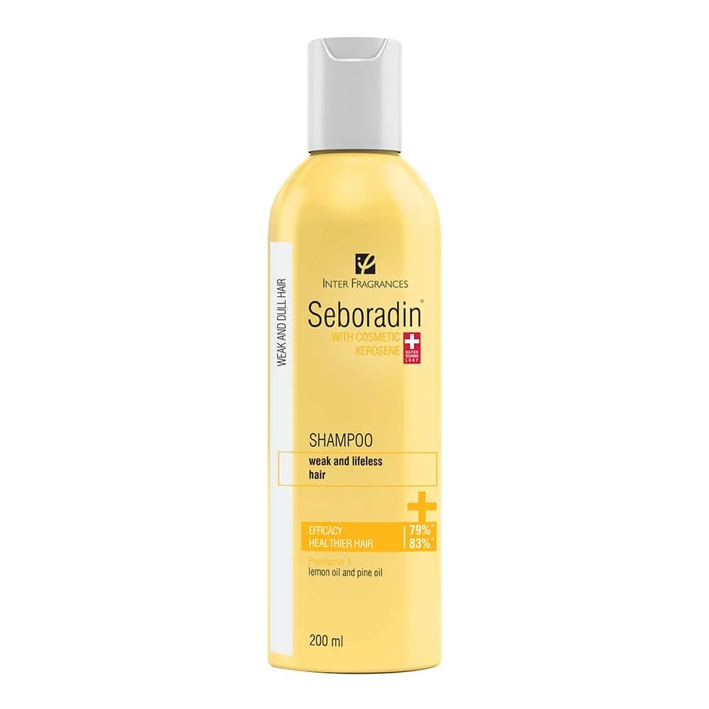 Seboradin Sampon cu kerosen cosmetic pentru par obosit si lipsit de vitalitate 200 ml
