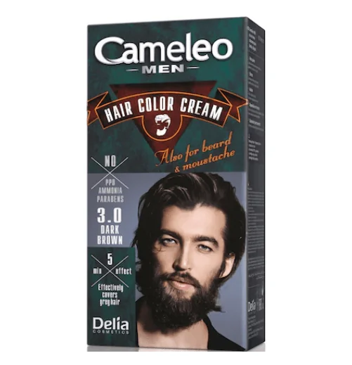 Delia Cameleo Men Vopsea crema pentru barbati saten inchis 3.0