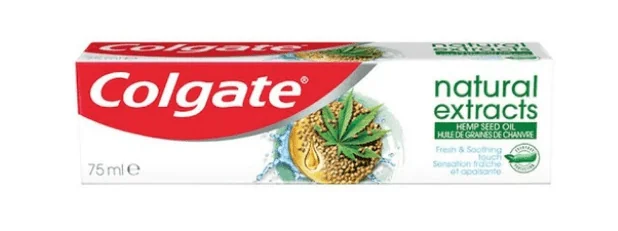 Colgate Natural Extract Hemp Seed Oil Pasta de dinti 75 ml