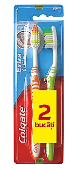Colgate periuta de dinti extra clean medium 2 buc/set