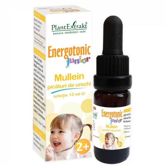 Energotonic Junior Mullein picaturi pentru urechi 15 ml