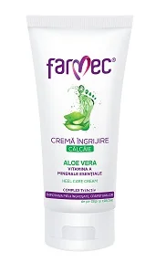 Farmec crema pentru ingrijire calcaie cu aloe vera, vitamina A si minerale esentiale 100 ml