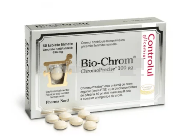 Bio - Chrom 100 mcg 60 tablete