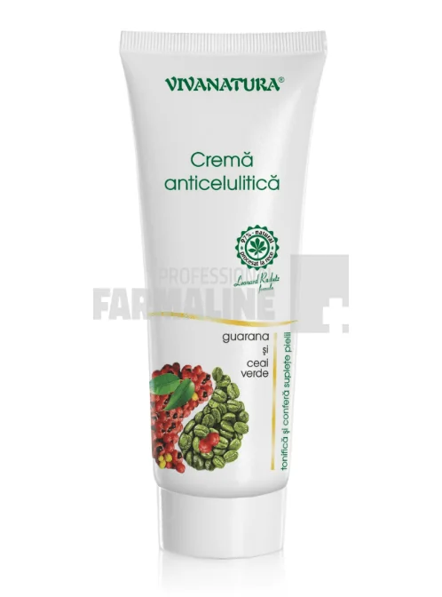 Viva Natura Crema anticelulitica cu guarana si ceai verde 250 ml