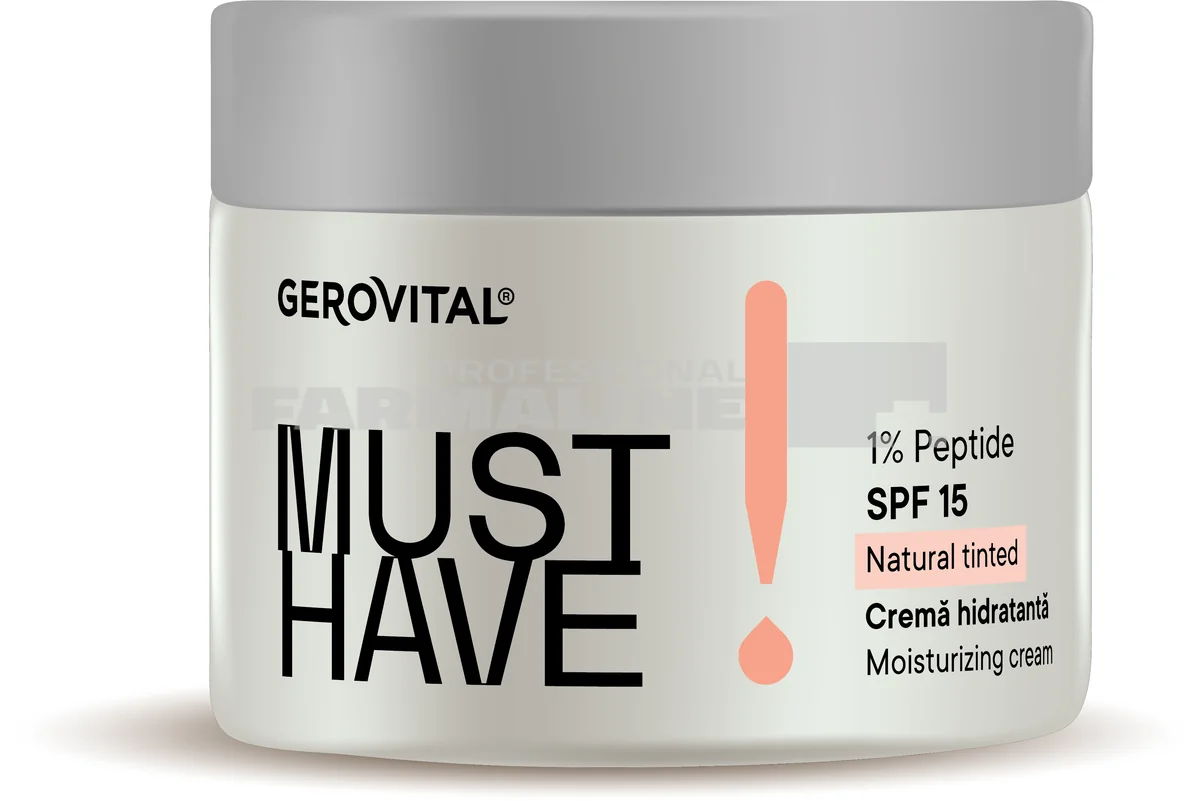 Gerovital Must Have Crema hidratanta SPF15+ 50 ml