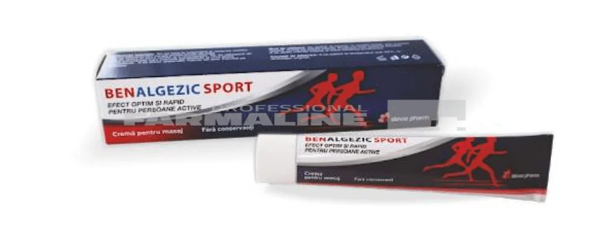 Benalgezic Sport Crema pentru masaj 45 ml