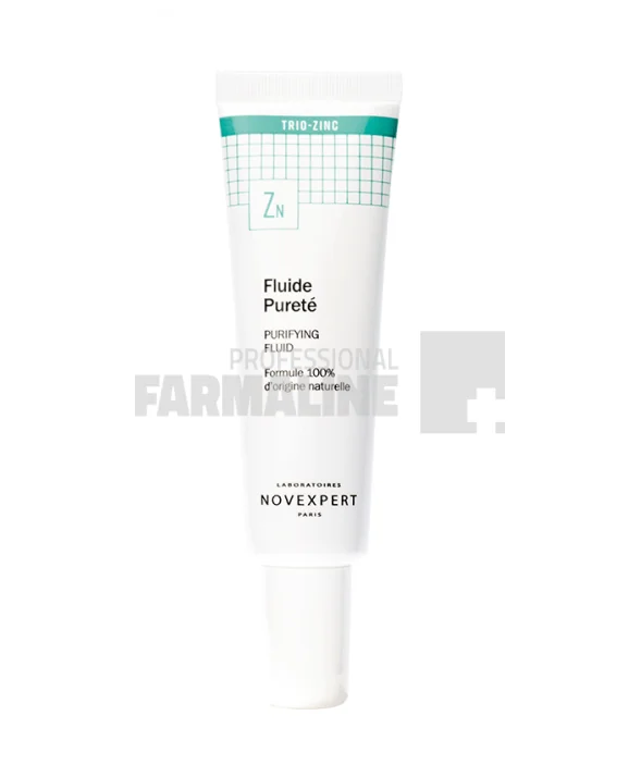 Novexpert Trio-Zinc Fluid Purifiant pentru piele cu imperfectiuni ten normal/mixt 30 ml
