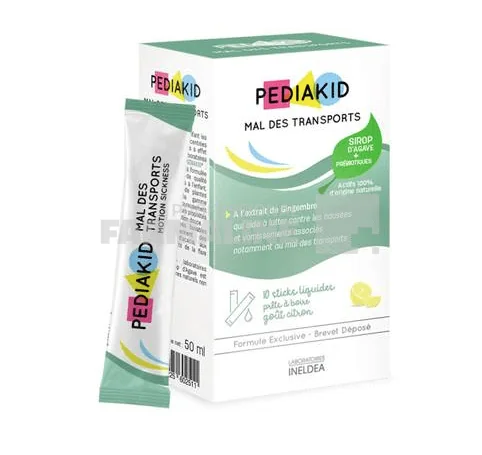 Pediakid Mal Des transport sirop 5 ml X 10 plicuri