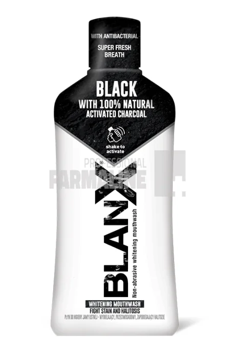 Blanx Apa de gura cu carbune 500 ml