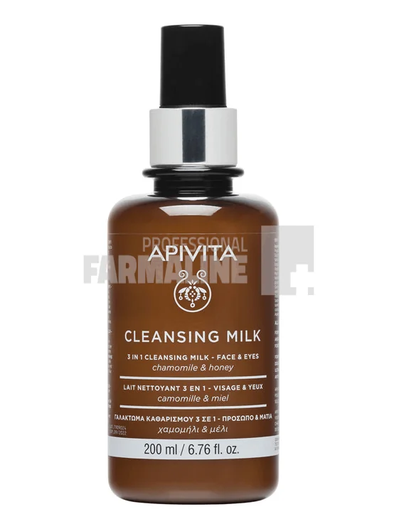 Apivita Lapte demachiant 3 in 1 200 ml