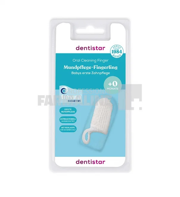 Dentistar Degetar textil pentru igiena orala a sugarului 0+ luni