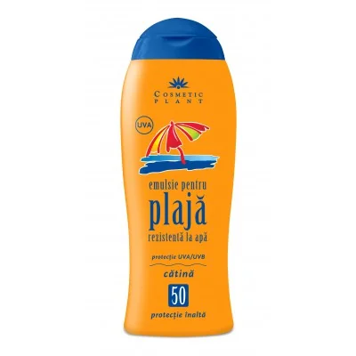 Cosmetic Plant Emulsie plaja rezistenta la apa cu ulei de catina SPF50 200 ml