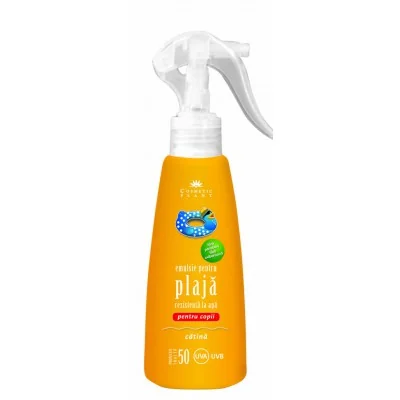 Cosmetic Plant Emulsie plaja rezistenta la apa pentru copii cu ulei de catina SPF50 200 ml