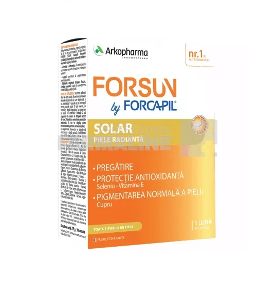 Arkopharma Forcapil  Forsun Solar 30 capsule