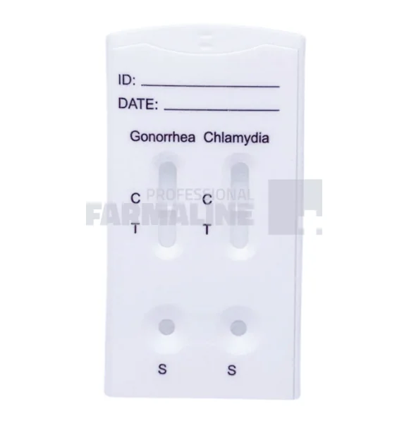 Test rapid Combo pentru depistrarea infectiei cu Gonoreea si Chlamydia 1 bucata