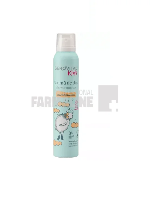 Gerovital Kids Spuma de dus Marshmallows 200 ml