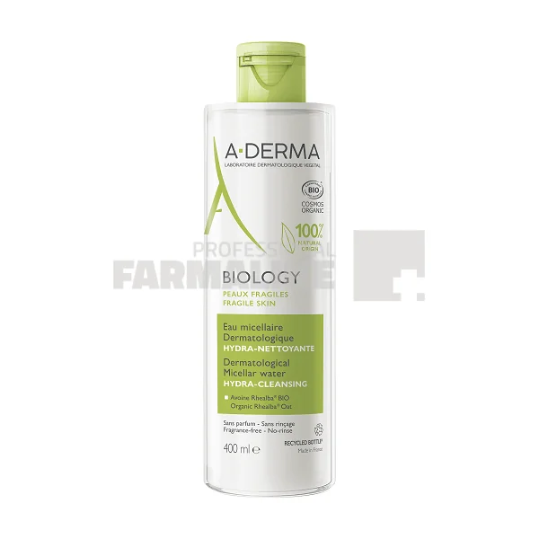 A-Derma Biology Apa micelara hidratanta 400 ml