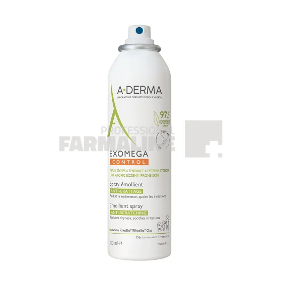 A-Derma Exomega Control Spray emolient anti-prurit 200 ml
