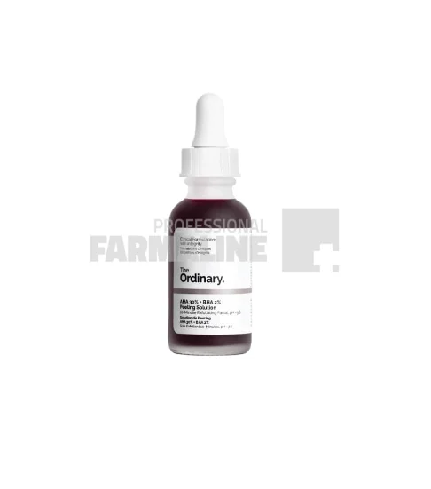 The Ordinary Solutie Exfolianta cu AHA 30% si BHA 2% 30 ml