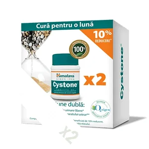 Cystone 60 tablete 1+1 10% Cadou