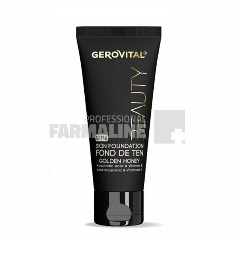 Gerovital Beauty Fond de ten Golden Honey SPF10  30 ml