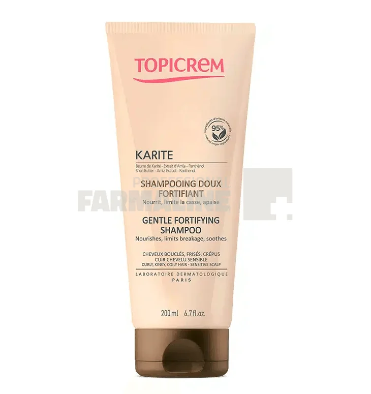 Topicrem Karite Sampon bland fortifiant 200 ml