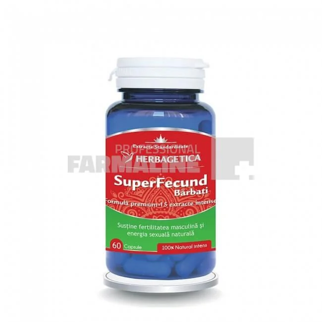 Super Fecund Barbati 60 capsule