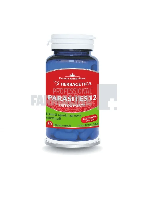 Parasites 12 Detox Forte 30 capsule