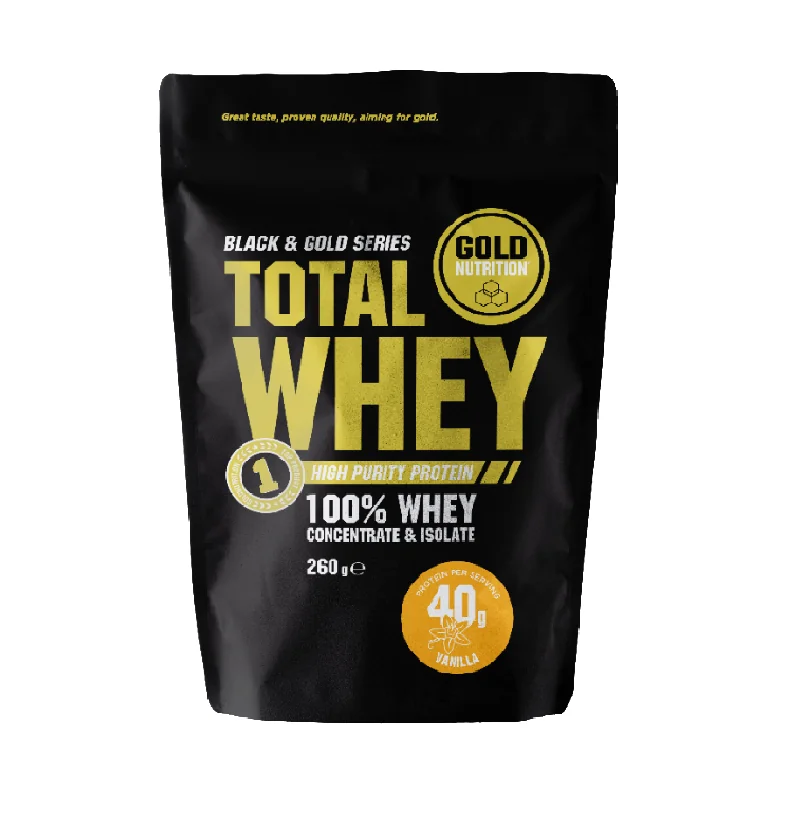 Gold Nutrition Total Whey vanilie 260 gr