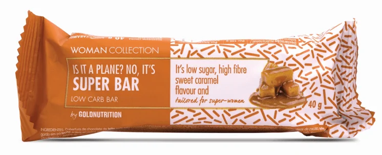 Gold Nutrition Woman Collection Super bar - baton low carb caramel 40 g