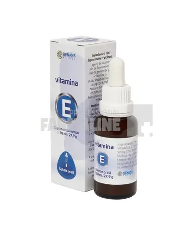 Vitamina E solutie orala 10 ml