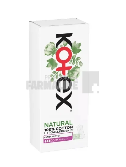 Kotex Extra Protect Normal+ Absorbante zilnice 18 bucati