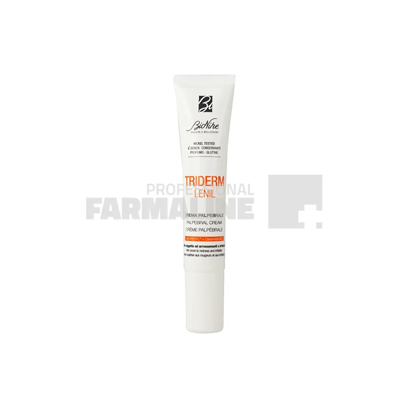 Bionike Triderm Lenil Palpebral Crema pentru dermatita pleoapei 15 ml