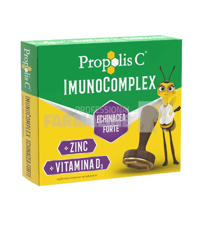 Propolis C Imunocomplex Echinacea Forte 20 comprimate